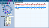 ChartAnalyzer. Analyzer of groups of people. Aspects of the chart